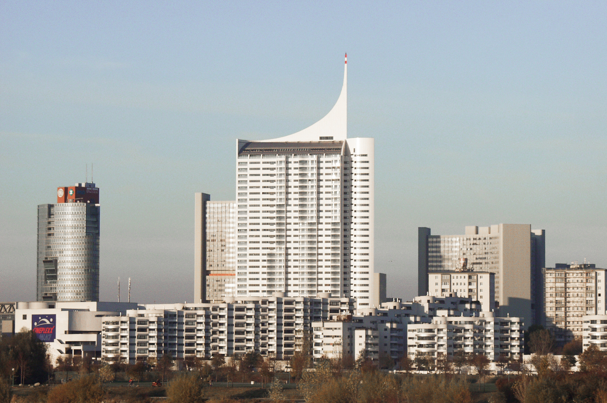 hochhaus neue donau